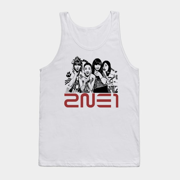 2NE1 Tank Top by Lowchoose